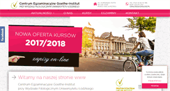 Desktop Screenshot of deutschwagen.ceiglodz.pl